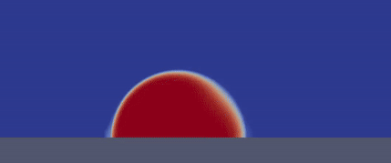 Mass transfer from a moving droplet